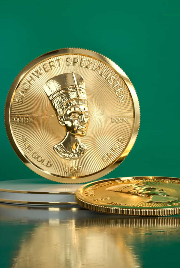 Münzen sicnd sichere Anlage Werte